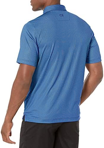 Мъжка риза с къси ръкави Кътър & Buck Drytec UPF 50 Lightweight Pike Mini с принтом под формата на Вымпела Кътър & Buck