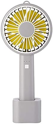 UXZDX Ръчен Преносим Вентилатор Малък Безшумен Преносим вентилатор USB Акумулаторна Вентилатор за Охлаждане за вашия Работен Плот на Домакински Легла Пътуване Летен