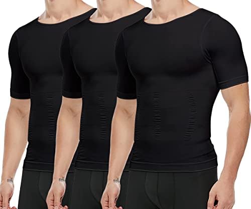 Ариен Кроос Мъжки Компресия на Ризи от Гинекомастия, Коригиращото Бельо За тялото, Тениски За Отслабване
