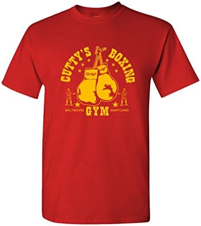 Бокса фитнес зала CUTTY'S Gym - Baltimore The Cut - Мъжки Памучен тениска