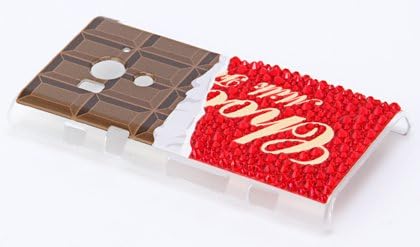 Втора кожа Swarovski Cacao Chocolate (прозрачен) / за Xperia acro HD SO-03D/docomo DSEXHD-PCCL-501-D006
