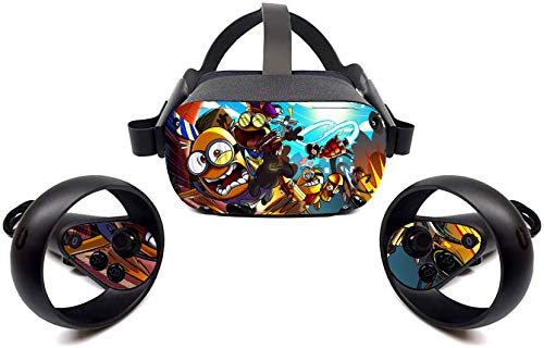 Стикери с животни Chibi Кожа за Oculus Quest, Защитно, Здрава и Уникална Vinyl Стикер-Опаковка | Лесно се нанася, се отстранява и обръща стил от ok anh yeu