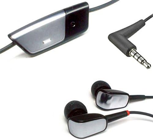 Слушалки с кабел, Слушалки с микрофон високоговорител 3.5 мм за телефон Max Blade View, Слушалки на ушите с Микрофон, Съвместим с ZTE Blade View Max