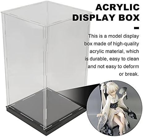 2 Прозрачна Акрилна Кутия на Дисплея Кубическая Кутия Контейнер За съхранение
