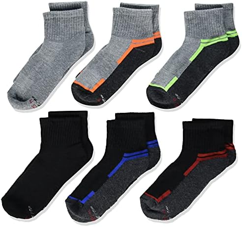 6 Чифта Чорапи за щиколоток Hanes Boys' Performance X-Temp