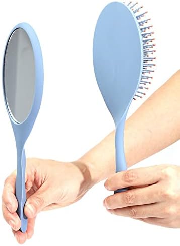 Четка за коса EEGUAI - Антистатичен гребен на въздушна възглавница, които подобряват здравето на косата, Лопастная четка за коса за дебели, прави, дълги, къдрава коса (Ц