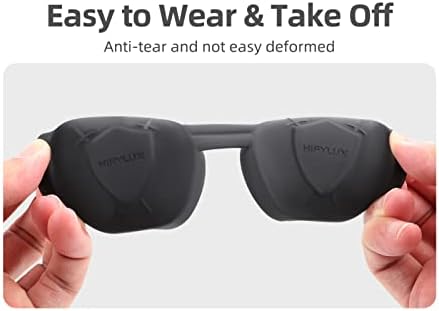 Капак на обектива PS5 VR2 за Слушалки Playstation VR2 Аксесоари за Слушалки PSVR2 Очила за Виртуална Реалност Маска За Очи Силиконов Калъф Протектор