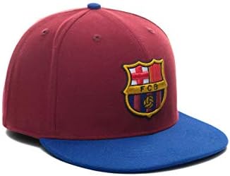 Fi Collection FC Barcelona Team Регулируема бейзболна шапка-шапка, Червен, Син