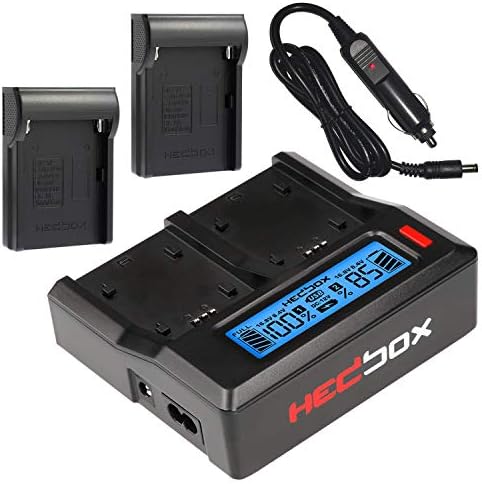 HEDBOX RP-DC50/NPF1000 Два модела батерии на Sony тип NPF RP-NPF1000 и RP-DC50 с двойно зарядно устройство (10400 mah), съвместима с DCR-VX2100, DSR-PD170/PD170, FDR-AX1, HDR-AX2000/FX1/FX7/FX1000, HVR-Z1P