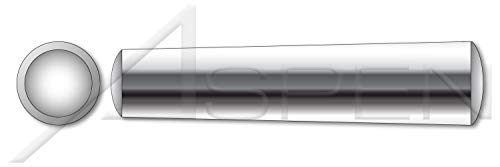(200 броя) М2 X 12 mm, по DIN Тип 1 Б / ISO 2339, Метричен Стандарт Конусни щифтове, неръждаема стомана AISI 303 (са 18-8)