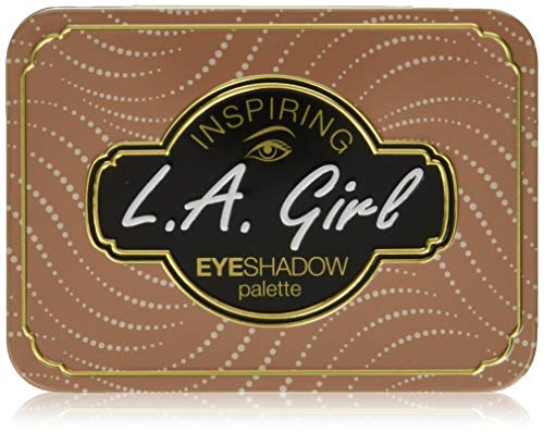 Вдъхновяваща палитра сенки за очи L. A. Момиче, Естествено Красива, 0,21 унция, GES335 (опаковка от 2 броя)
