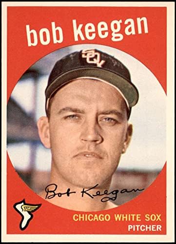 1959 Topps 86 Боб Киган Чикаго Уайт Сокс (бейзболна карта) в Ню Йорк Уайт Сокс
