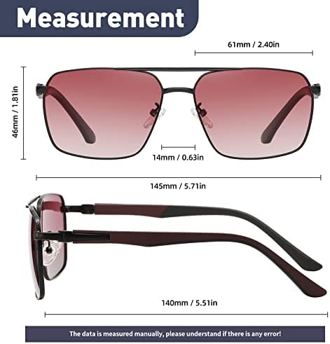 Слънчеви очила KIOYTLIK за Мъже И Жени, Модни Поляризирани Слънчеви Очила с UV400, Модни Слънчеви Очила-Авиатори за Шофиране, Риболов