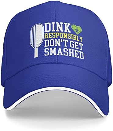 QVXHKP бейзболна шапка за Пиклбола, Дин, Отговорно, Не му е счупена Шапка, Мъжки Шапки, Забавна Шапка