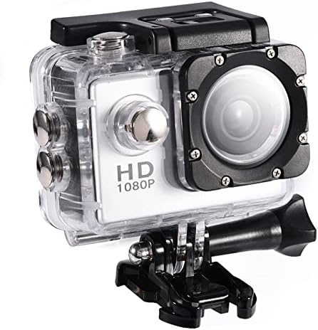 Водоустойчив DV камера с дълъг срок на служба Спортна камера Професионален дизайн с ясна визуална наслада в продължение на целия срок на служба под вода (Сребрист)