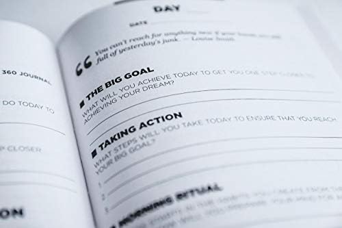 Отново изобретите списание 360 °: Безкраен Дневник - Инсталирайте, проследявайте и постигане на своите цели,