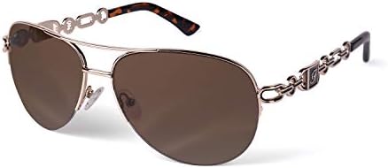 Слънчеви очила-Авиатори FONHCOO за Жени И Мъже в Негабаритной Метална Рамка UV400 Огледални Слънчеви Очила