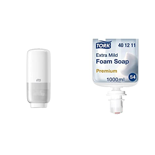 Опаковки за грижа за кожата Tork Intuition Sensor (номер 4) - S4 + Попълване - Сапун с много мека пяна (опаковка от 6 броя)