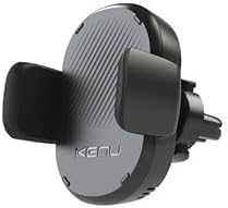 Безжично зарядно устройство за мобилен телефон Kenu Airframe - Държач за мобилен телефон с вентиляционным дупка - Завъртане на 360 градуса, бързо зареждане Qi - Много голям р