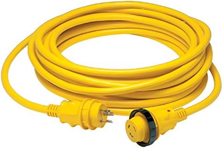 Комплект кабели Marinco 35SPP, 30A 125V, 35', Жълт