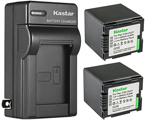 Подмяна на стена зарядно устройство ac Kastar CGA-DU21 за камера Panasonic NV-GS40, NV-GS44, NV-GS50, NV-GS55, NV-GS58, NV-GS60, NV-GS65, NV-GS70, NV-GS75, NV-GS78, NV-GS80, NV-GS85, NV-GS100