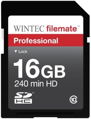 Wintec Filemate 16 GB Професионална Защитена цифрова карта SDHC клас 10