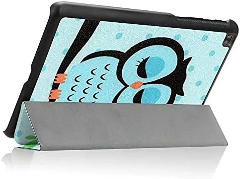 калъф за таблет LG G Pad F2 8.0 Sprint Модел LK460, Ультратонкая поставка за Фолио, Лек Кожен калъф за LG Gpad F2 8.0 V460 (Owl)