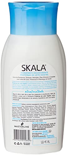 SKALA - Linha Corpo - Хидратиращ крем за тяло с олио, мляко протеин Leite Vegetal 400 Мл - (Колекция за тяло - Хидратиращ крем за тяло с олио, мляко протеин 13,52 течни унции)