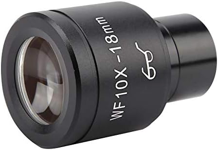 Обектив за фокусиращ, Биологичен Микроскоп WF10X/18 мм Широкоъгълен Обектив, за да фокусиращ с окуляром Полето точка: 18 мм /0,8 инча