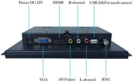 iChawk K080MT-ZYR2/8 инчов 1024x768 Fullview IPS HDMI VGA USB Power On Boot Метален Корпус Вградена Отворена Рамка за Индустриален Четырехпроводной Резистивен сензорен екран за КОМПЮТЪР-монито