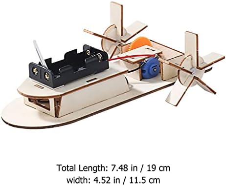 NUOBESTY Дървени Играчки 2 елемента Украса Модел на Ветроходна Лодка Миниатюрна Дървена Играчка за Ветроходни лодки Ръчно изработени САМ Сглобяване на Модели на Лодки