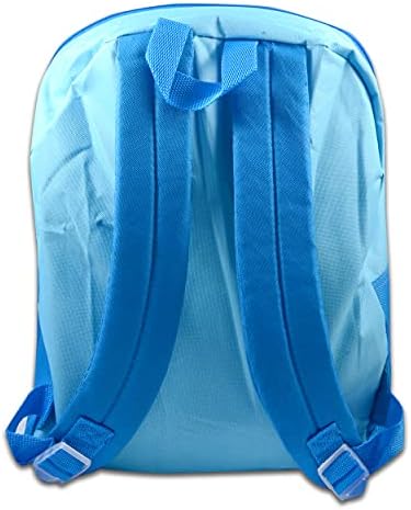 Nick Shop Комплект ученически пособия за раницата Blue 's Clues Backpack за деца ~ Комплект от 4 дисциплини с 15-инчов училищната чанта Blue' s Clues, пакет за обяд, Оцветители, стикери и ?