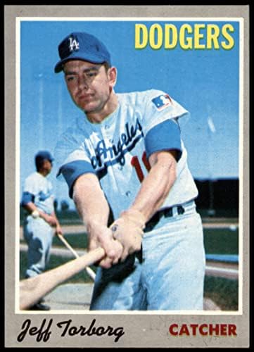 1970 Topps # 54 Джеф Торборг Лос Анджелис Доджърс (Бейзбол карта) EX/MT Dodgers