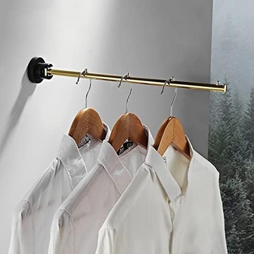 EYHLKM Въртящата стенни закачалка за дрехи от неръждаема стомана, сгъваема рамка, която да закачалка, домашна бельевая въже