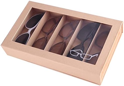 Ковчег За Бижута Мода 5 Мрежи Слънчеви Очила Кутия За Съхранение На Преносим Държач За Очила За Носене Колекция Точки На Дисплея Бижута Организатор Пътуване За Съхранение