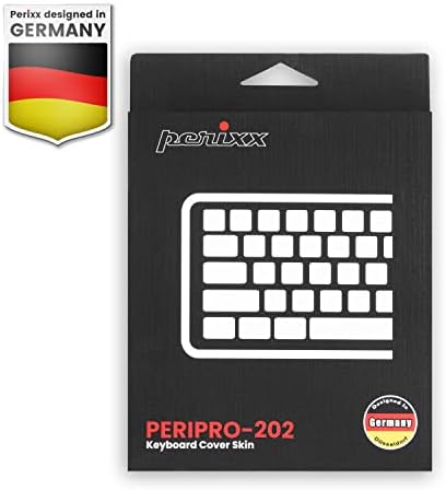 Калъф за клавиатура Perixx PERIPRO-202US за PERIBOARD-215 333 615 733 - Компактен размер 14,06x8,39x0,1 Инча - US Keys
