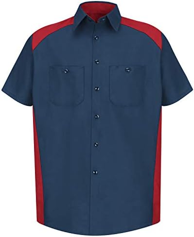 Мъжка риза Red Kap за моторните спортове с Къс ръкав