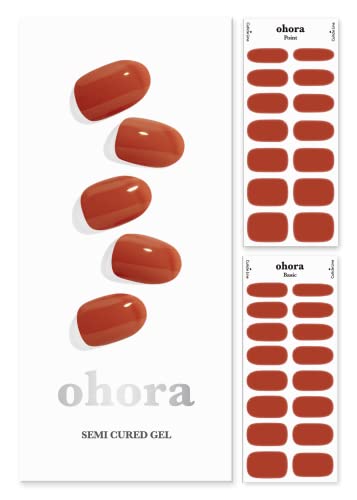 ohora Pro Подхранващ крем за нокти на маслена основа, за да се хидратират епидермиса + ленти за нокти с наполовина отвержденным гел (N Cream Maple) в комплект