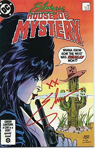 Елвира подписа издание на комикса House of Mystery 3 с / JSA COA