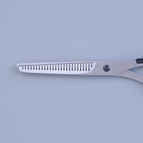 ALLEX Японски Ножици за Самостоятелно Изтъняване на Косата е 7 Инча за мъже и Жени, Ножици за Текстуриране Домашна Прически, Японска Неръждаема Стомана, Черен, Произведено в Япония