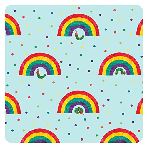BapronBaby Eric Carle Bapron Rainbow Caterpillar - Мек Водоустойчив Лигавник, устойчиви на петна - Машинно пране - 6 м - 5 години - (За деца от 6 м-3 Т.)
