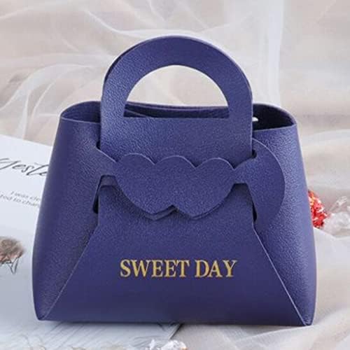 JRDHGRK подарък Кожена чанта Сватбени сувенири и кутии с бонбони за рождения си Ден, за да проверите за Коледно парти Кутия Шоколад в Чантата за Опаковане на монети, би?