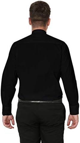 Мъжка риза IvyRobes с яка издържа и дълги ръкави, за да Духовенство - на разположение 5 цвята