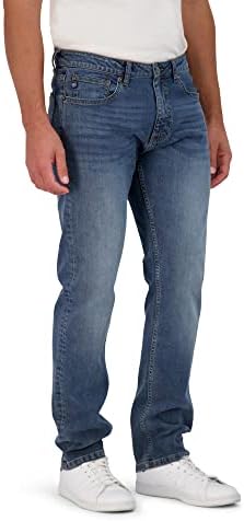 Мъжки дънки Chaps - Дънки с прави штанинами обикновена засаждане - Стрейчевые Удобни дънки за мъже