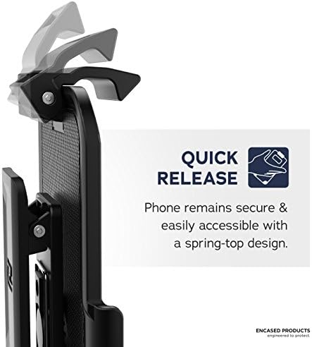 Кобур с клипс за колан в джоба Spigen Ultra Hybrid Case - iPhone X / iPhone Xs (калъф в комплекта не са включени)