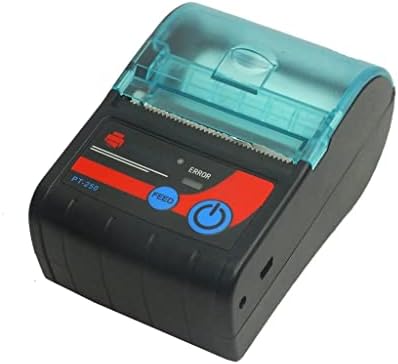 XXXDXDP 58 мм Термопринтер за проверки Преносим Принтер БТ Връзка с Използването на приложение за Съвместимост с Windows, Android и iOS