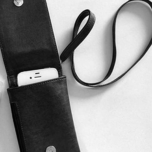 Черно План за Обекти на увеселителен Парк Телефон в Чантата си Портфейл Окачен Мобилен Калъф Черен Джоба