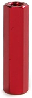 Завийте на Едро 2 елемента със Същия Размер Червено M3 Шестограмен Винт М3 Шестоъгълник Алуминиеви Подпори Винт M38/12/15/20/25/30/35/40/ 45 мм - Дължина: 35 мм)