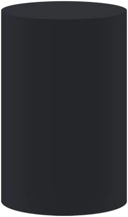Капакът на цилиндъра за Первази за Парти по случай рождения Ден на FiVan, Черна Однотонная, Еластична, От Еластична Ликра, Покриване на Пиедестал HP-134