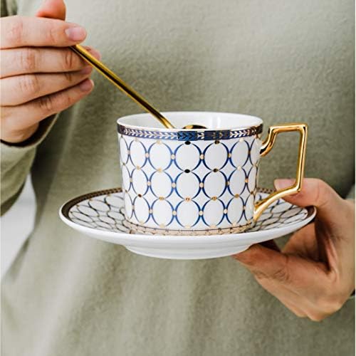 GANFANREN Керамични Чай Гърне Чайник Огнеупорни Заварочный Буйуар кана за Кафе от Чаши за Кафе, Чаши Златна Дръжка